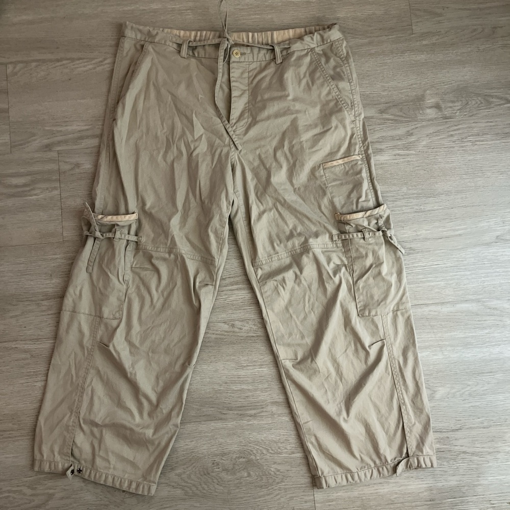 DKNY Khaki cargo pants 14
